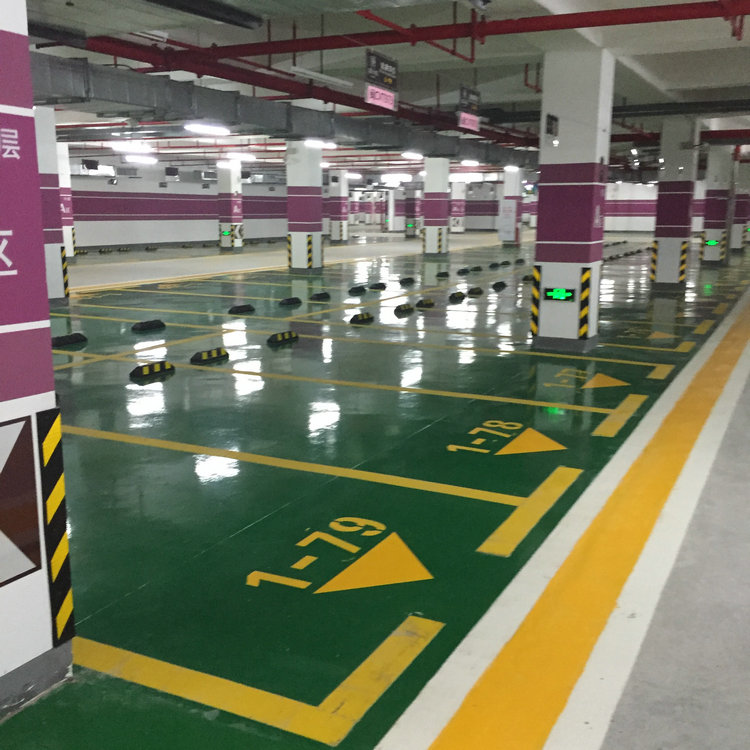 廈門(mén)地坪漆工程_滄晟地坪漆_地下停車場(chǎng)施工解決方案